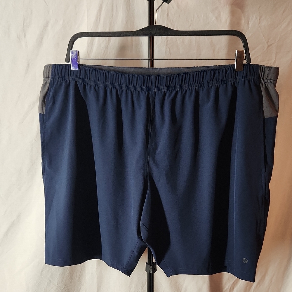 Jockey Men's Navy Blue Athletic Shorts. XXL (44-46 Inches)